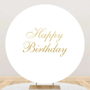 Tissu de dessin animé personnalisé décoration de fête de mariage décor d'<span class=keywords><strong>anniversaire</strong></span> couverture de fond sonique ronde - Product Image 5