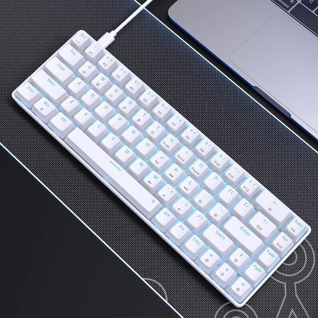 Hot Selling Custom 68 Keys RGB Mechanical Gaming Keyboard Hot Swappable
