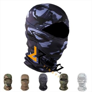 Wholesale Custom Logo One Balavlava 1 Hole Embroidery Ski Winter Warm Full Face Mask - Product Image 1