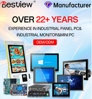 Computadora Industrial Todo en Uno de 10, 12 y 15 Pulgadas con Pantalla Táctil Capacitiva, Wifi Integrado, Rs232 Com, Win10 Pro, 1024*768