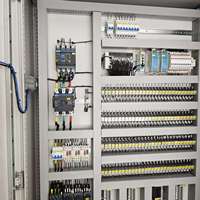 Kabinet Kontrol Rekayasa Pemrograman PLC/VFD Presisi Tinggi DZMCT, Kabinet Kontrol PLC Lengkap