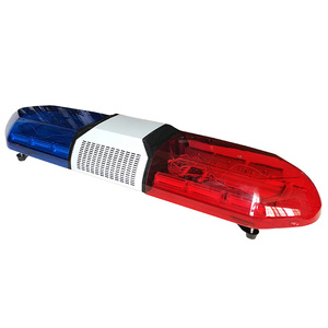 Barre lumineuse de voiture LED 12 volts de nouveau style avec interrupteur de sirène et haut-parleur compatible avec Wrangler Accord Everest Tacoma - Product Image 4