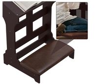 Banc de prière en bois personnalisé pour table de prière à genoux avec coussin tabouret de support à genoux d'église étagère de chaise de prière rembourrée
