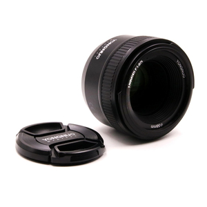 YONGNUO YN50mm F1.8 II petit objectif à mise au point automatique à grande ouverture avec effet Super Bokeh pour appareil photo reflex numérique Canon EOS <span class=keywords><strong>70D</strong></span> 5D3 600D - Product Image 2
