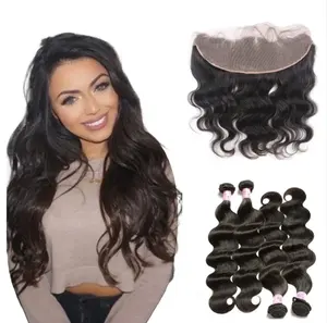 Wholesale 100% Brazilian Virgin Human Hair Bundles Collected from very young girls 10 inch-30 inch Natural wave hair