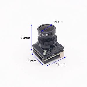 Caméra HD RuiQi Crossing Machine 1800TVL avec carte de réglage des paramètres OSD, grand angle 2.1MM, accessoires métalliques pour drone - Product Image 3