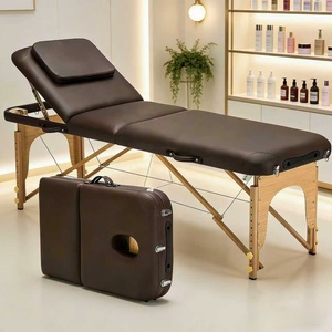 Table de massage pliable et portable pour esthétique, thérapie par agressions Zen, moxibustion, fitness et tatouage - Product Image 1