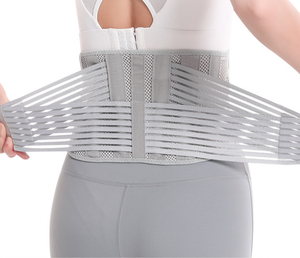 <span class=keywords><strong>Ceinture</strong></span> de soutien lombaire respirante et élastique réglable <span class=keywords><strong>pour</strong></span> hommes et femmes, idéale <span class=keywords><strong>pour</strong></span> le fitness, l'haltérophilie, les squats, les soulevés de terre et le maintien abdominal. - Product Image 2