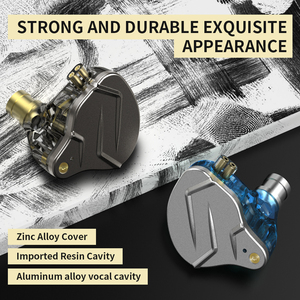 KZ ZSN PRO Auriculares Intrauditivos con Cable, Híbridos <span class=keywords><strong>1DD</strong></span>+<span class=keywords><strong>1BA</strong></span>, HIFI, para Monitoreo Musical, Juegos y Deportes, 3.5MM, Estéreo Profesional, Bajos Potentes, para Android - Product Image 4