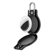 Étui de protection OEM pour AirTag, étanche, antichoc, anti-perte, avec câble et porte-clés pour GPS Tracker
