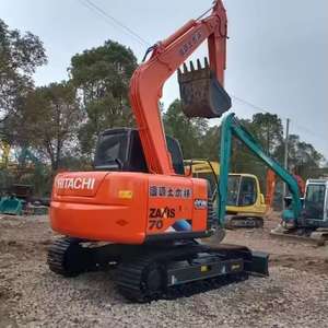 Equipo de construcción Hitachi usado, excavadoras de segunda mano ZX70, máquina de excavación confiable, motor de núcleo que incluye ZX70 - Product Image 4