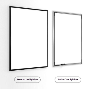 ป้ายเมนูกล่องไฟ LED บางเฉียบแบบกำหนดเองสำหรับใช้งานกลางแจ้งในร้านอาหารและร้านกาแฟ - Product Image 4