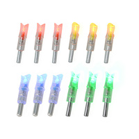 Flèches de crossbow à pointe lumineuse LED ID7.6mm, cordage de crossbow actif, pointe de flèche de crossbow