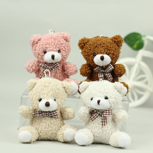 ตุ๊กตาหมีเท็ดดี้สุดน่ารัก ตุ๊กตากระต่าย ของเล่นตุ๊กตาขนนุ่ม จี้ห้อยกระเป๋า พวงกุญแจตุ๊กตา - Product Image 4