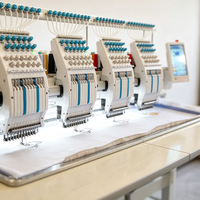 Machine à broder à grande vitesse avec 1000 tr/min pour la fabrication professionnelle de casquettes