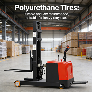 Carrello Elevatore Elettrico per Terreni Accidentati 4x4, Capacità 3-5 Tonnellate, per Lavori Pesanti - Product Image 1