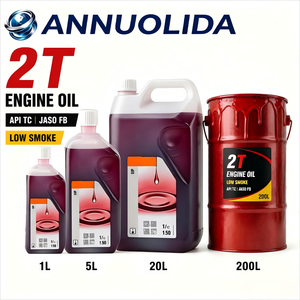 Olio Motore a Due Tempi ad Alte Prestazioni API TC JASO FB a Basso Fumo Lubrificante per Moto 1L 4L 5L 20L 200L OEM ODM - Product Image 5