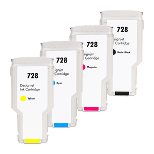 Encre pigmentée 300ml pour <span class=keywords><strong>cartouche</strong></span> compatible <span class=keywords><strong>HP</strong></span> <span class=keywords><strong>728</strong></span> pour imprimante <span class=keywords><strong>HP</strong></span> DesignJet T920 930 1500 1530 2500 2530 - Product Image 4