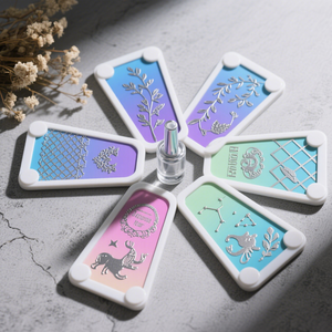 Tableau d'affichage professionnel personnalisé OEM pour vernis à ongles porte-cartes de couleur pour échantillon de pointes d'ongles, <span class=keywords><strong>nuancier</strong></span> de vernis à ongles pour salon à domicile - Product Image 3