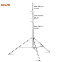 Kdbao - Trípode de Fotografía Profesional de Acero Inoxidable de 2 Metros, Ajustable y Portátil, con Luz Estroboscópica para Estudio y Softbox