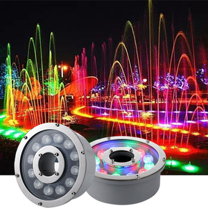 ไฟน้ำพุ LED กันน้ำ ไฟสปอตไลท์ใต้น้ำเจ็ดสี PG-PQ700 สำหรับบ่อปลา น้ำพุ และตกแต่งภูมิทัศน์ - Product Image 4