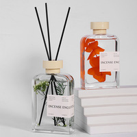 Ensemble décoratif de luxe pour la maison diffuseur de roseaux de parfum d'huile essentielle d'aromathérapie d'air frais
