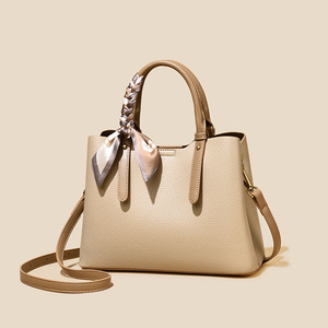 Cross-border Hot Selling Women's Bucket Bag Zipper Guangzhou 2025 New Arrival Portable <strong>Shoulder</strong>/Crossbody <strong>Strap</strong> Large Capacity - Product Image 6