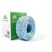 Cable de Red Ethernet UTP CAT5E de Alta Velocidad YIYE, 8 Conductores, 24 AWG, Cobre Libre de Oxígeno, para Interiores, Caja de Cable para Computadora, 1000 pies (300 m)