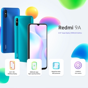 Version mondiale <span class=keywords><strong>Redmi</strong></span> <span class=keywords><strong>9A</strong></span> 4 Go + 64 Go Batterie 5000 mAh Identification faciale 6,53 pouces <span class=keywords><strong>MIUI</strong></span> <span class=keywords><strong>12</strong></span> MTK Helio G25 Téléphones mobiles - Product Image 4