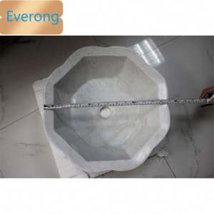 Évier de hammam de bain en marbre blanc en pierre naturelle en forme de <span class=keywords><strong>lotus</strong></span> pour sauna turc Spa - Product Image 6