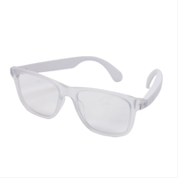 Lunettes intelligentes Bluetooth sans fil V5.4 marron, lunettes intelligentes pour le sport en plein air, appels téléphoniques, lecteur de musique, OEM AI Gonbes G10