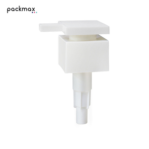 Square head, built-in threaded switch, 24-tooth PP plastic lotion <b>pump</b> head for conditioner, <b>shampoo</b> & shower gel - Product Image 2