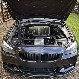 Lèvre avant en fibre de carbone style HM F10 F18 pour pare-chocs avant <span class=keywords><strong>BMW</strong></span> Série 5 F10 F18 Base 2010-2016 - Product Image 3