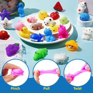 Customized Soft Squeeze EVA Slime <b>Fidget</b> Toys for 5 to 7 Years Old 25 <b>Packs</b> Random Assorted - Product Image 2