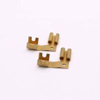 Disques de poinçonnage métalliques, ébauches personnalisées en laiton, ressort de pare-chocs, support de contact en cuivre pour produits automobiles, kit artistique, pièce