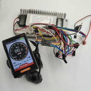Elektroroller Sinuswellen-BLDC-Controller mit Aluminiumgehäuse + Dot-<span class=keywords><strong>Matrix</strong></span>-LCD-M6-Instrumentenkit 36V/48V/60V 1000W/1200W Fahrradteil - Product Image 1