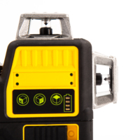 Niveau Laser Vert 4D Industriel et Bricolage 12 Lignes Rotation 360 Degrés avec Batterie