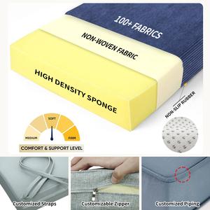 مبطن 50D بشعار مخصص بكميات كبيرة للفندق/صالة الألعاب الرياضية/الحدث خصم حصري بالجملة - Product Image 4