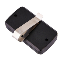Télécommande universelle multifréquence 287 MHz-868 MHz pour ouvre-porte de garage, commande de portail, 3 boutons, avec clip pour pare-soleil de voiture