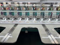 Machine à broder informatisée de haute qualité GALAXY HIGH SPEED 919 avec sequins et cordon, pour tissus de robes et vêtements, système de contrôle DAHAO