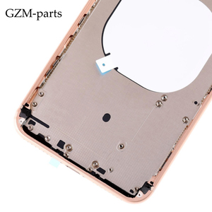 Cubierta de la puerta de la batería del teléfono móvil <span class=keywords><strong>8</strong></span> <span class=keywords><strong>plus</strong></span> para <span class=keywords><strong>iPhone</strong></span> <span class=keywords><strong>8</strong></span> <span class=keywords><strong>plus</strong></span> cubierta trasera carcasa con marco - Product Image 6