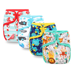 Couvre-couches en tissu imperméable de haute qualité, réutilisable et <span class=keywords><strong>lavable</strong></span>, avec logo Elinfant et motif personnalisé - Product Image 2