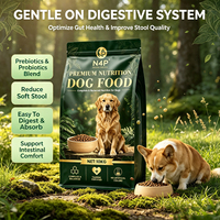 Pakan Anjing Grosir Kemasan Besar 10kg Formula Kesehatan Usus dengan Campuran Probiotik Mengurangi Kotoran Lembut & Mendukung Kenyamanan Usus