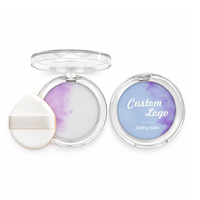 Poudre de fixation compacte personnalisable, translucide et douce, pour le visage, poudre de maquillage cuit, correcteur, poudre de fixation et de cuisson