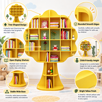 Étagère en bois en forme d'arbre, mobilier Montessori pour la maternelle, la garderie, le coin lecture, la salle de classe de la maternelle, la crèche pour tout-petits