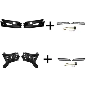 Painted Front Accent Panel Kit With Led Light For Polaris Slingshot 2020 2021