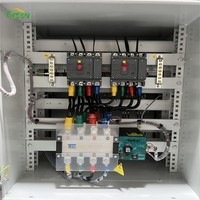 Boîte de distribution électrique OEM 200 ampères 3 phases, coffret de commande électrique complet ATS pour l'alimentation en énergie continue dans les installations industrielles