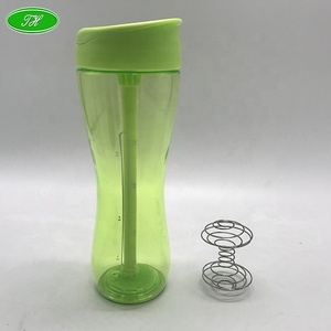 BPAフリープラスチックオリーブ接着剤スポーツブレンダープロテインシェーカーボトル - Product Image 4