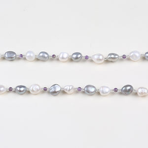 <span class=keywords><strong>Collana</strong></span> <span class=keywords><strong>Lunga</strong></span> <span class=keywords><strong>con</strong></span> Perle Barocche e Ametista - Product Image 4