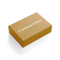 Scatola per Spedizioni in Carta Kraft Ecologica Personalizzata con Logo OEM ODM per E-commerce, Direttamente dalla Fabbrica